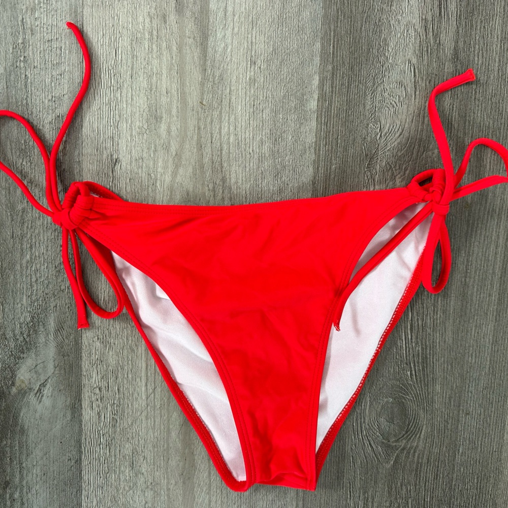 Cherry Red String Bikini - image 3
